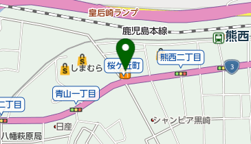 びっくりドンキー 黒崎店 トイレの地図画像