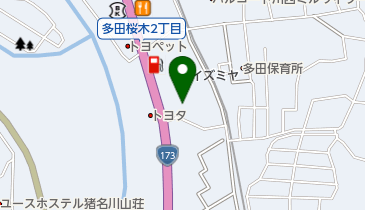 イズミヤ 多田店 トイレの地図画像