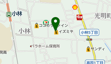 イズミヤ 小林店 トイレの地図画像