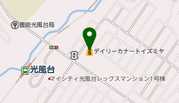イズミヤ 光風台店 トイレの地図画像