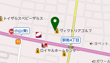 ヴィクトリアゴルフ 小山店 トイレの地図画像