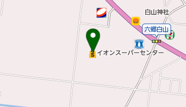イオンスーパーセンター 美郷店 トイレの地図画像