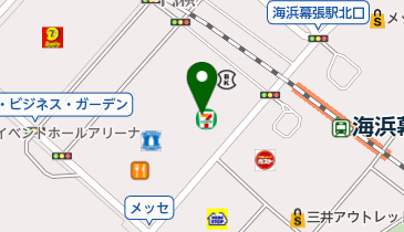 ワールドビジネスガーデン マリブダイニング トイレの地図画像