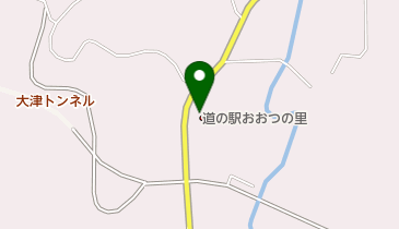 道の駅 おおつの里 トイレの地図画像