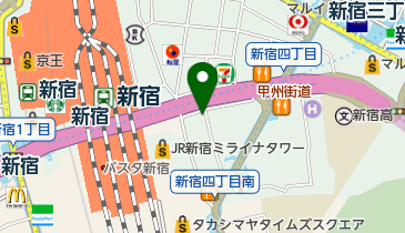 Victoria 新宿店 5F トイレの地図画像
