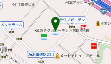 幕張テクノガーデンD棟 トイレの地図画像