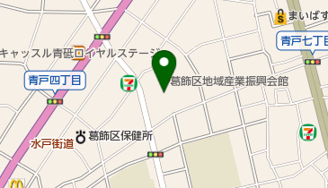 テクノプラザかつしか トイレの地図画像
