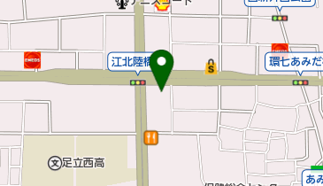 イエローハット 西新井店 トイレの地図画像