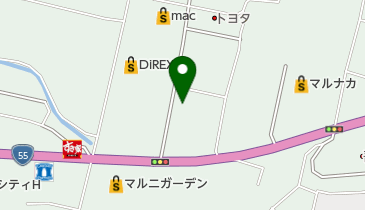 イエローハット 南国店 トイレの地図画像