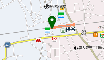 保谷駅南口 公衆トイレの地図画像