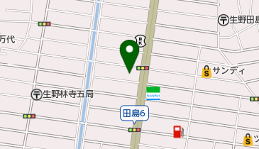 ライフ 生野林寺店 トイレの地図画像