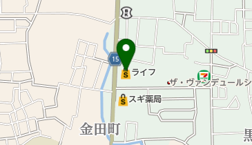 ライフ 寝屋川黒原店 トイレの地図画像