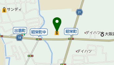 寝屋川デポマート トイレの地図画像