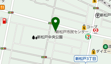 松戸市新松戸支所 トイレの地図画像