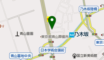 ウエスト青山ガーデン トイレの地図画像