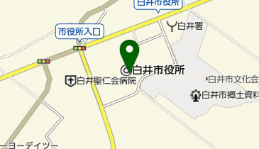 白井市役所 トイレの地図画像