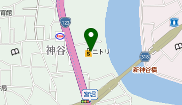 ニトリ 赤羽店 トイレの地図画像