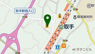 リボンとりで トイレの地図画像