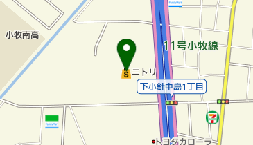 ニトリ 小牧店 トイレの地図画像
