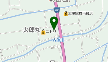 ニトリ 飯塚店 トイレの地図画像