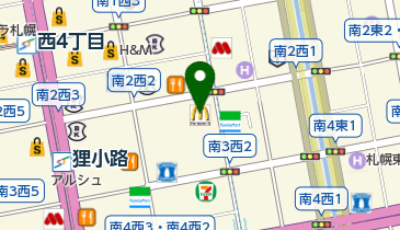 ラルスプラザ 札幌店 トイレの地図画像