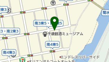 千歳鶴酒ミュージアム アネックス トイレの地図画像
