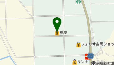 蔦谷書店 前橋吉岡店 トイレの地図画像