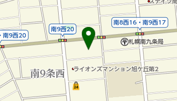 札幌市旭山公園通地区センター トイレの地図画像