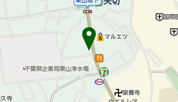 サイゼリヤ 松戸矢切店 トイレの地図画像