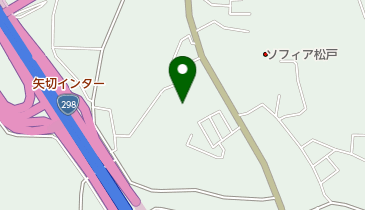 松戸市矢切公民館 トイレの地図画像