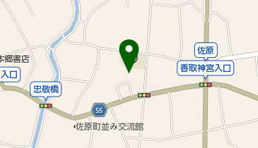 千葉地方裁判所 佐原支部 トイレの地図画像