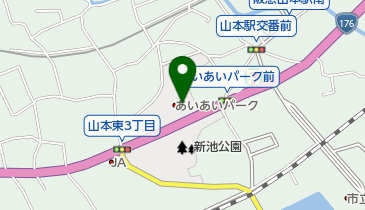 宝塚あいあいパーク トイレの地図画像