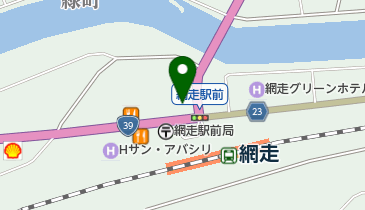 東横イン オホーツク・網走駅前 トイレの地図画像