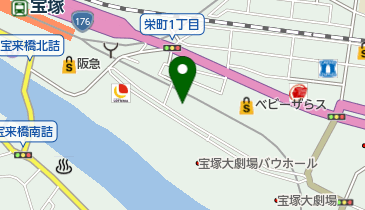 花のみち 2番館 トイレの地図画像