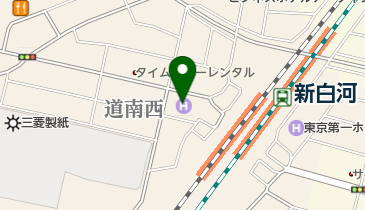 東横イン 新白河駅前 トイレの地図画像