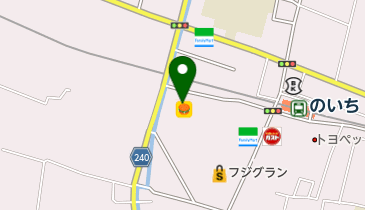 フジグラン野市 食品館西 トイレの地図画像
