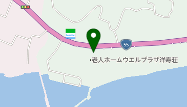 ウェルプラザ洋寿荘 お遍路休憩所 トイレの地図画像