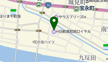 ホテル日航高知旭ロイヤル 1F トイレの地図画像