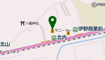 サニーアクシスいの店 1F トイレの地図画像