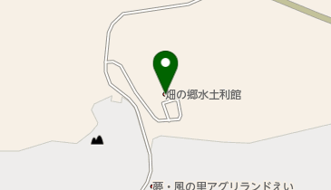 畑の郷水土利用館 トイレの地図画像