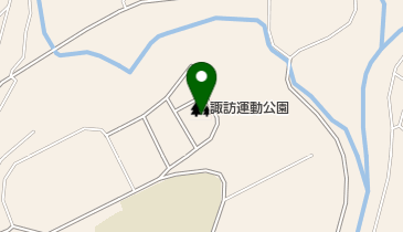 諏訪運動公園 トイレの地図画像