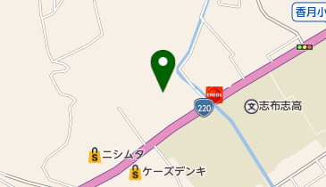 サンキュー 西志布志店 トイレの地図画像