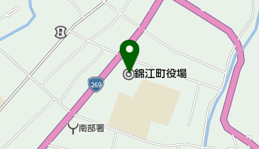 錦江町役場 トイレの地図画像