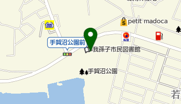 我孫子市市民図書館 トイレの地図画像