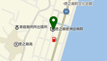 徳之島徳洲会病院 トイレの地図画像