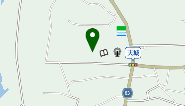 天城町立図書館 トイレの地図画像