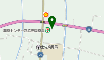 よどやドラッグ 高岡店 トイレの地図画像