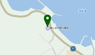 三陽荘 トイレの地図画像