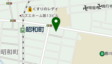 高松市中央図書館 トイレの地図画像