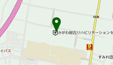 かがわ総合リハビリテーションセンター トイレの地図画像